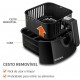 Fritadeira Eletrica 4L Mondial Air Fryer 1500W Timer Preta