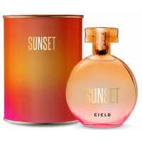Perfume Colonia Feminina Sunset Ciclo Lata 100ml