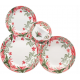 Jogo de Jantar 30 PC Oxford Ceramica Estampado Colorido