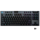 Teclado Gamer Bluetooth USB Logitech Mecanico RGB Compacto Branco 