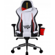 Cadeira Gamer Cooler Master Reclinavel Apoio Braços Cabeça Branca