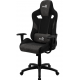 Cadeira Gamer Aerocool Giratoria com Almofada Lombar Cinza