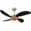 Ventilador de Teto 4 Pas Volare 102cm  3 Velocidades