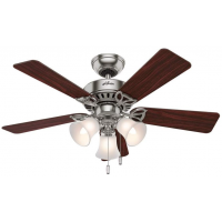 Ventilador de Teto 106cm 3 Velocidades Hunter Fan 162W com Lampadas