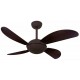 Ventilador de Teto 4 Pas Volare 102cm  3 Velocidades 127v