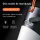 Caixa de Som Portatil 5W RGB Bluetooth SD Resistente Agua
