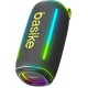 Caixa de Som Portatil 30W RGB Basike Bluetooth A prova dAgua