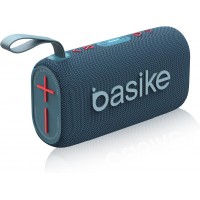 Caixa de Som Portatil 16W Basike Bluetooth Surround 3D A prova dAgua