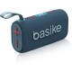 Caixa de Som Portatil 16W Basike Bluetooth Surround 3D A prova dAgua