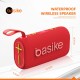 Caixa de Som Portatil 16W Basike Bluetooth Surround 3D A prova dAgua