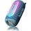 Caixa de Som Portatil 20W Basike RGB Bluetooth A prova dAgua