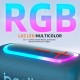 Caixa de Som Portatil 20W Basike RGB Bluetooth A prova dAgua
