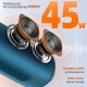 Caixa de Som Portatil 20W Basike RGB Bluetooth A prova dAgua