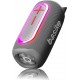Caixa de Som Portatil 20W Basike RGB Bluetooth A prova dAgua