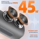 Caixa de Som Portatil 20W Basike RGB Bluetooth A prova dAgua