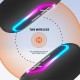 Caixa de Som Portatil 20W Basike RGB Bluetooth A prova dAgua