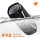 Caixa de Som Portatil Basike RGB Bluetooth 100W A Prova dAgua 4 Alto Falantes