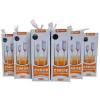 Kit 10 Cabos USB Sumerxr 1M Micro USB V8