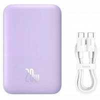 Carregador Portatil Power Bank 6000mAh 20W MagnSafe Turbo Lilas