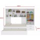 Guarda Roupa Modulado Infantil 2 Portas com 2 Cama Solteiro