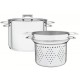 Jogo de Panelas Tramontina 2 Peças Inox Caldeirao e Cozipasta 20cm