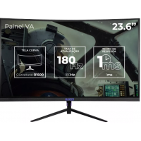 Monitor Gamer 23 Full HD Mancer 1ms Curvo 180Hz DisplayPort HDMI
