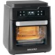Fritadeira Air Oven 1500W Mallory 12L Visor Vidro Preta
