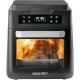 Fritadeira Air Oven 1500W Mallory 12L Visor Vidro Preta