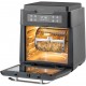 Fritadeira Air Oven 1500W Mallory 12L Visor Vidro Preta