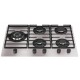 Fogao Cooktop 5 Bocas Mueller Aluminio 77cm Grade Dupla Inox Bivolt