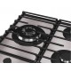 Fogao Cooktop 5 Bocas Mueller Aluminio 77cm Grade Dupla Inox Bivolt