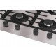 Fogao Cooktop 5 Bocas Mueller Aluminio 77cm Grade Dupla Inox Bivolt