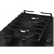 Fogao Cooktop 4 Bocas Mueller 59cm Grade Dupla Preto Bivolt