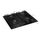 Fogao Cooktop 4 Bocas Mueller 59cm Grade Dupla Preto Bivolt