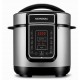 Panela de Pressao Eletrica 3L Mondial 700W 14 Funçoes Preta Inox