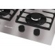 Fogao Cooktop 4 Bocas Mueller 59cm Grade Dupla Preto Bivolt