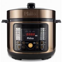 Panela de Pressao Eletrica 5L Philco 900W Multifundional Gold