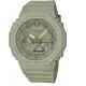 Relogio Feminino Digital Analogico 46mm Casio 31 Fusos Horarios