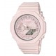 Relogio Feminino Digital Analogico 46mm Casio 31 Fusos Horarios