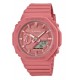 Relogio Feminino Digital Analogico 46mm Casio 31 Fusos Horarios