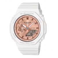 Relogio Feminino Digital Analogico 46mm Casio 31 Fusos Horarios
