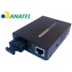 Conversor de Midia Planet 100Mbps Multimodo 2KM Preto