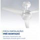 Ventilador de Teto 103cm Mondial 140W 3 Pas Branco