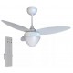 Ventilador de Teto 105cm Aires 30W Controle Remoto Invereter Branco