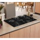 Fogao Cooktop 5 Bocas Mueller Aluminio 77cm Grade Dupla Inox Bivolt