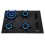 Fogao Cooktop 4 Bocas Mueller Tripla Chama Automatico Preto Bivolt