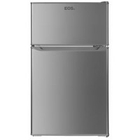 Frigobar Duplex 88l Com Congelador Eos Inox