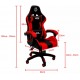 Cadeira Gamer Reclinavel Efa Gaming Giratoria Apoio Braços Lombar