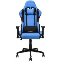 CADEIRA GAMER GIRATORIA MYMAX RECLINAVEL C/ APOIO BRA&Ccedil;OS - AZUL PRETO