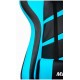 Cadeira Gamer Reclinavel MaxRacer Giratoria Apoio Braços Lombar Azul e Preto